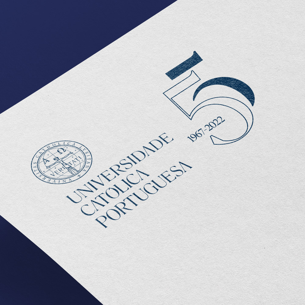 Logótipo UCP 55 anos