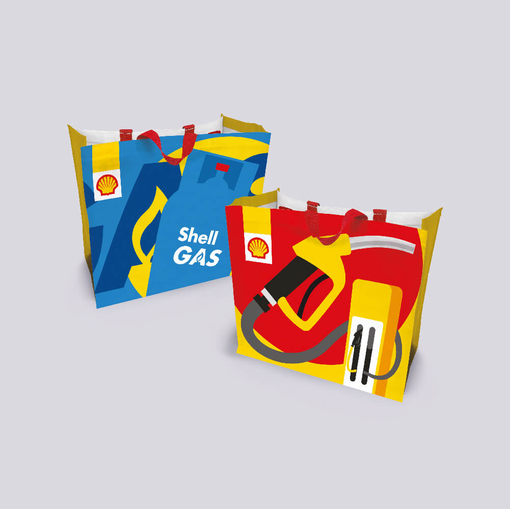 Exemplares de sacos personalizados