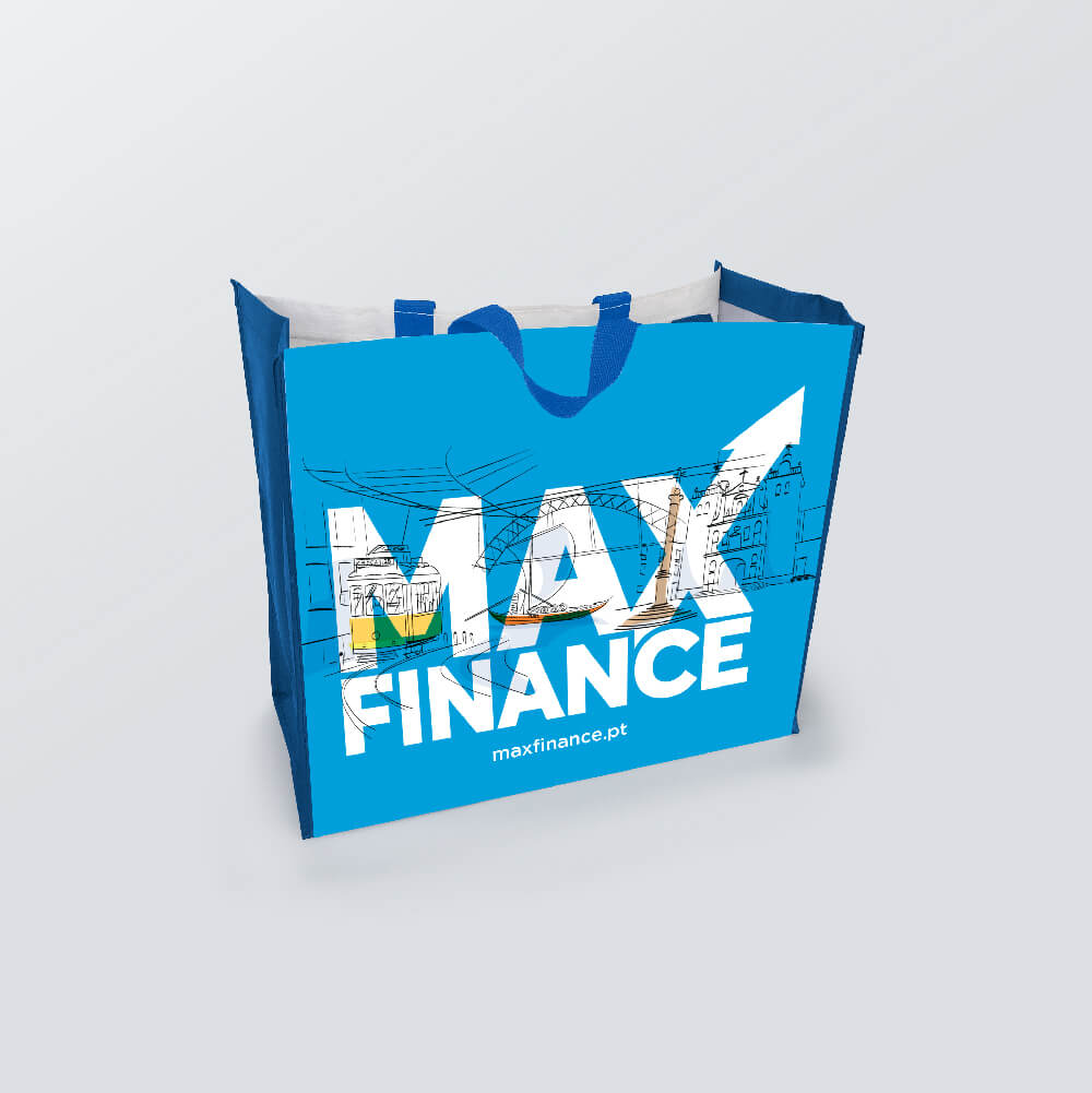 Exemplares de sacos personalizados